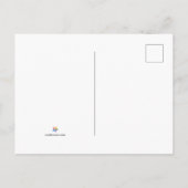 Día de los Muertos Suiker Skull Briefkaart (Achterkant)