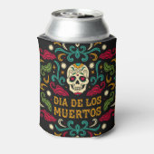 Dia de los Muertos, suikerschedel. Blikjeskoeler (Blikje Achterkant)