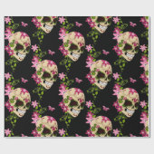 Dia De Los Muertos (Suikerschedel) Cadeaupapier (Vlak)