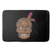 Día de los Muertos Suikerschedel (Ceder) Badmat (Voorkant)