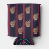 Día de los Muertos Suikerschedel (Ceder Schudden) Blikjeskoeler (Voorkant)