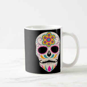 Dia De Los Muertos Suikerschedel Spaanse Dag Van D Koffiemok
