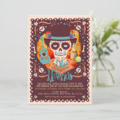 Dia de los Muertos, Suikerschedels Kaart (Staand voorkant)