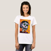 DIA DE LOS MUERTOS T-SHIRT (Voorkant volledig)