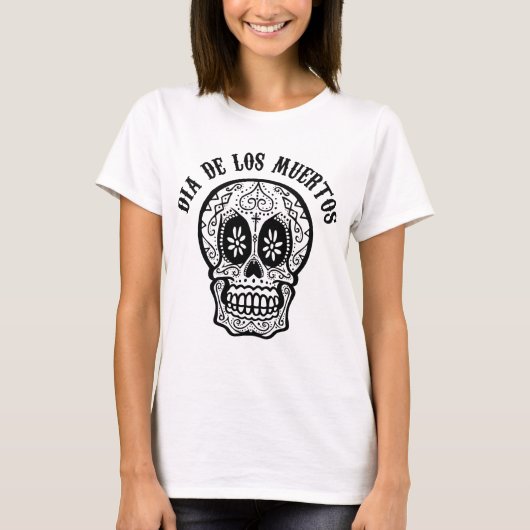 dia de los muertos t-shirt (Voorkant)