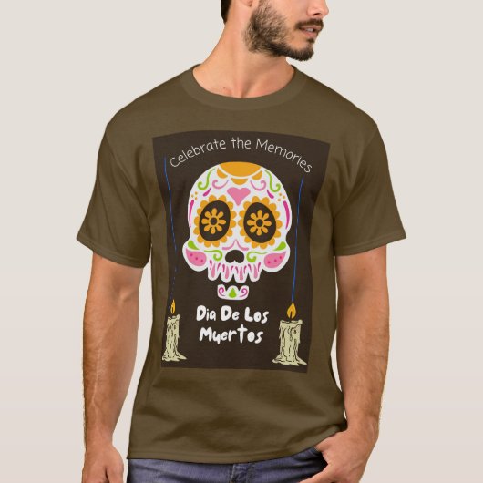 DIA DE LOS MUERTOS T-SHIRT (Voorkant)