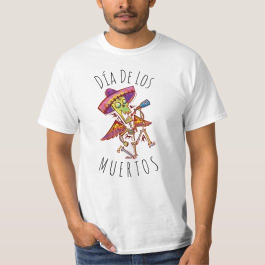 Día de los muertos t-shirt (Voorkant)