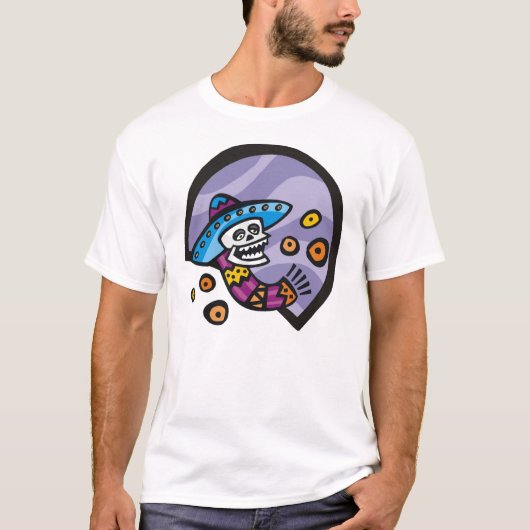 Dia De Los Muertos T-shirt (Voorkant)
