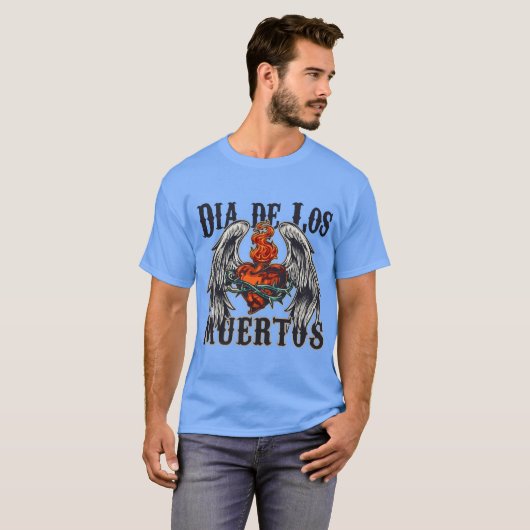 DIA DE LOS MUERTOS T-SHIRT (Voorkant volledig)