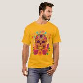 Dia de los Muertos T-Shirt (Voorkant volledig)