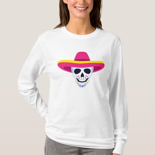 Dia De Los Muertos T-shirt (Voorkant)