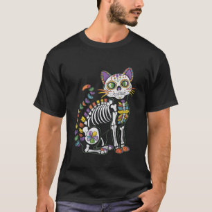 Dia de Los Muertos T-shirt Kat Suiker Schedel Mexi