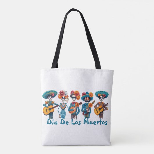 Dia De Los Muertos Tote Bag (Achterkant)