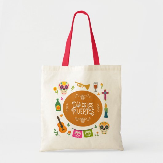 Día de los Muertos Tote Bag | Day of the Dead (Voorkant)