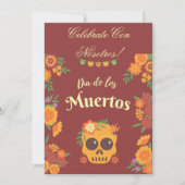 DIA DE LOS MUERTOS uitnodiging (Voorkant)
