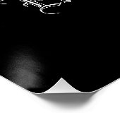 Día de los Muertos Verlovingsfeest Welkomstbord Perfect Poster (Hoek)