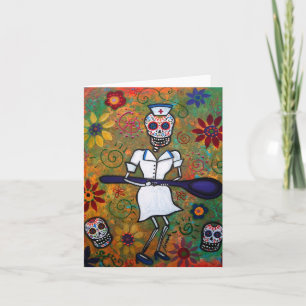 DIA DE LOS MUERTOS VERPLEEGKUNDIGE KAART