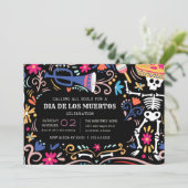 Día de los Muertos viering Kaart (Staand voorkant)