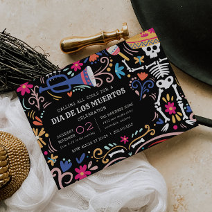 Día de los Muertos viering Kaart