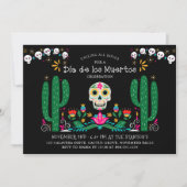 Dia de los Muertos-viering Mexico-thema Kaart (Voorkant)
