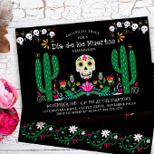 Dia de los Muertos-viering Mexico-thema Kaart