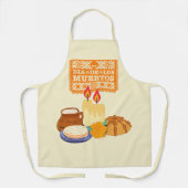 Dia De Los Muertos viering Schort (Voorkant)