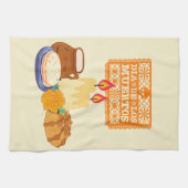 Dia De Los Muertos viering Theedoek (Horizontaal)