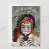 Día de los Muertos-viering Uitnodiging (Voorkant)