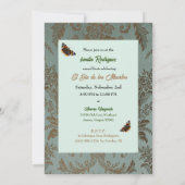 Día de los Muertos-viering Uitnodiging (Achterkant)