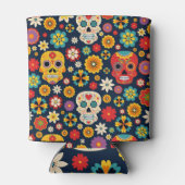 Dia de los Muertos Vintage Blikjeskoeler (Achterkant)