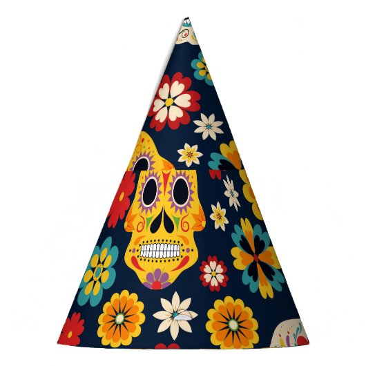 Dia de los Muertos Vintage Feesthoedjes (Links)