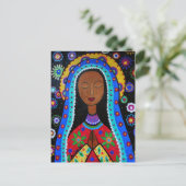 Dia de los Muertos VIRGIN GUADALUPE Briefkaart (Staand voorkant)