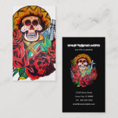 dia de los muertos visitekaartje (Voorkant / Achterkant)