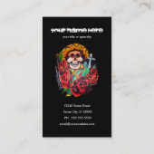 dia de los muertos visitekaartje (Achterkant)