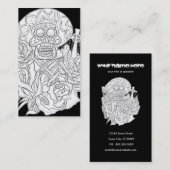 dia de los muertos visitekaartje (Voorkant / Achterkant)