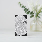 dia de los muertos visitekaartje (Staand voorkant)