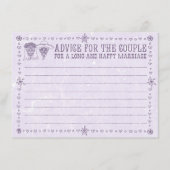 Dia de los Muertos Wedding Advice Kaarten (Voorkant)