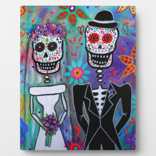 DIA DE LOS MUERTOS WEDDING FOTOPLAAT