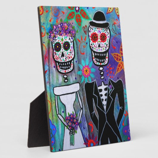 DIA DE LOS MUERTOS WEDDING FOTOPLAAT (Zijkant)