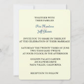 DIA DE LOS MUERTOS WEDDING KAART (Achterkant)