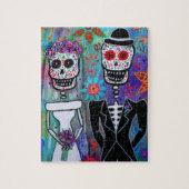 DIA DE LOS MUERTOS WEDDING LEGPUZZEL (Verticaal)