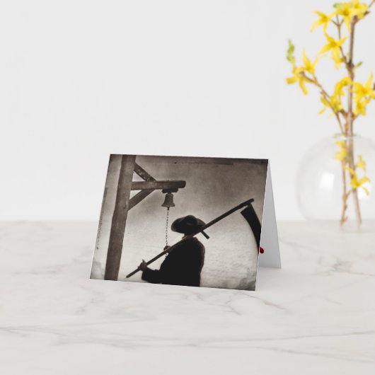 Dia De Los Muertos Wenskaart Kaart (Gele Bloem)