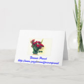 Dia De Los Muertos Wenskaart Kaart (Achterkant)