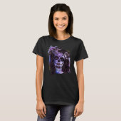 Dia de los Muertos Witchy Sugar Skull Woman T-shirt (Voorkant volledig)