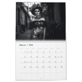 Día de los Muertos – Women in Black & White 2026 Kalender (Feb 2026)