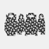 Dia de los Muertos Zwart en wit papier Schedels Bedankdoosjes (Uitgevouwen)