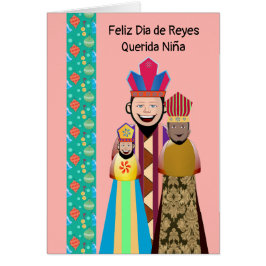 Dia de los Reyes Magos Niña