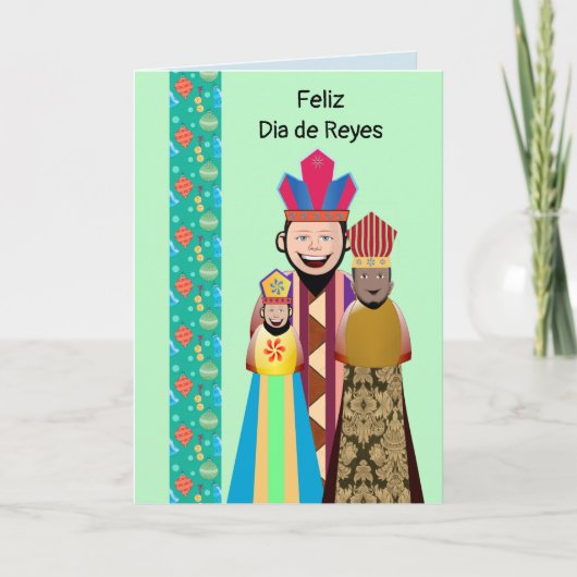 Dia de los Reyes Magos Niño Kaart (Voorkant)