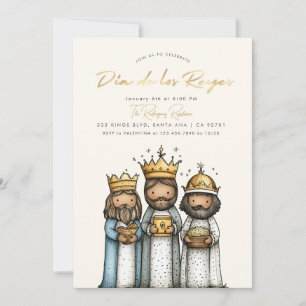 Día De Los Reyes Mexicaans Driekoningenfeest Kaart
