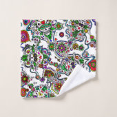 Día de Muertos Bad Handdoek (Wasdoekje)